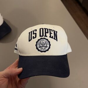Ralph Lauren US Open White and Navy Cap